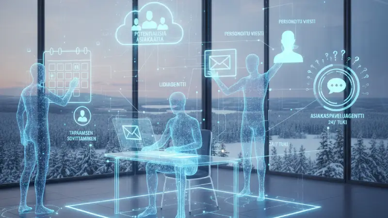 Tekoälyagentit ovat vuoden 2026 isoin juttu – Näin ne mullistavat yrityksesi arjen