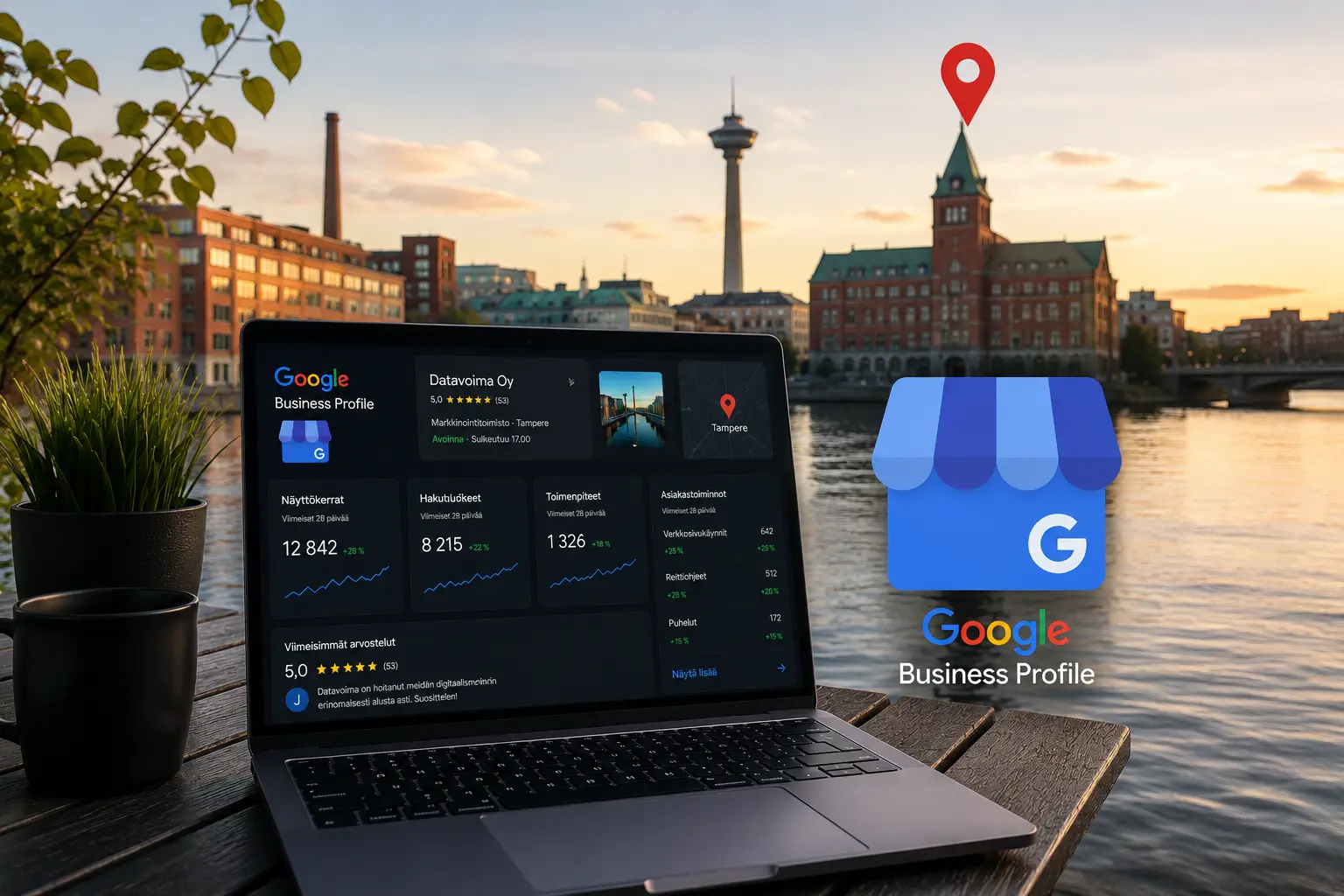 AI-agentti ja Google-yritysprofiili: automatisoi paikallinen näkyvyytesi