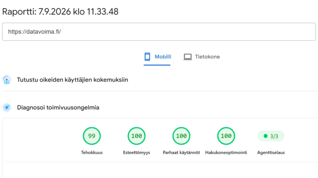PageSpeed Insights: sivustosi ilmainen terveystarkastus kahdessa minuutissa