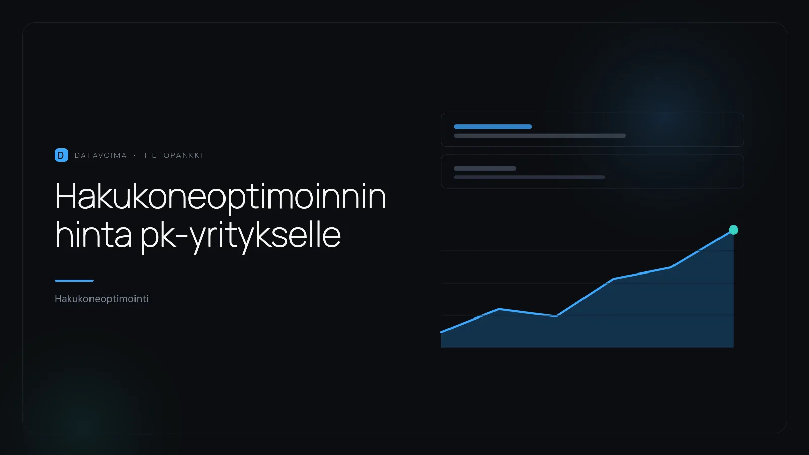 Hakukoneoptimoinnin hinta pk-yritykselle