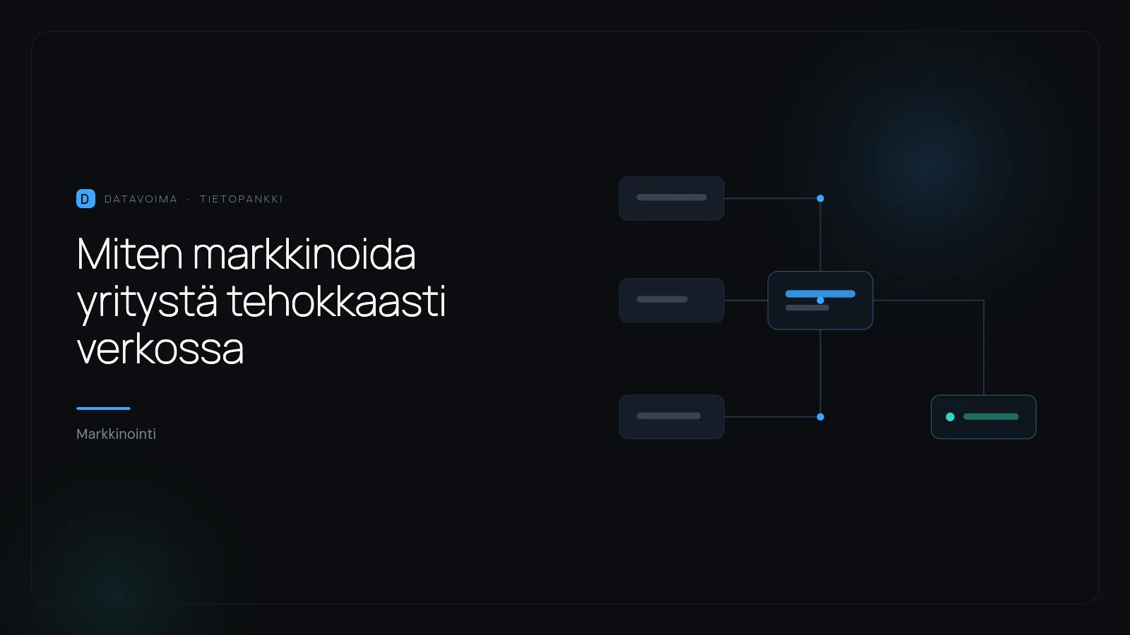 Miten markkinoida yritystä tehokkaasti verkossa